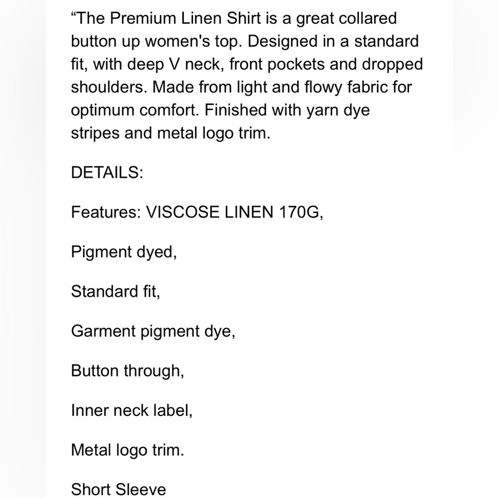 Rip Curl Premium Linen Shirt - Picture 3 of 11